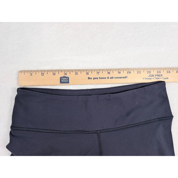 Lululemon Crop 21" Leggings Womens sz 6 Navy Blue Athletic Performance - Picture 4 of 8